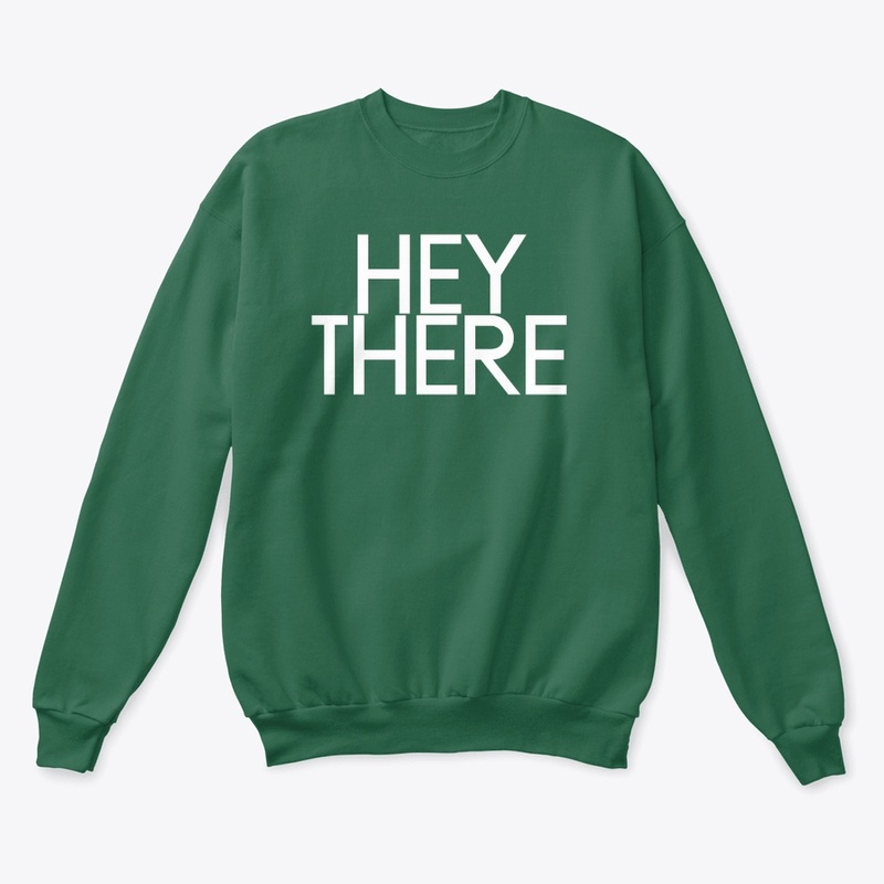 hey there design - white