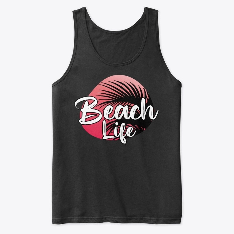Beach life tee-shirt design