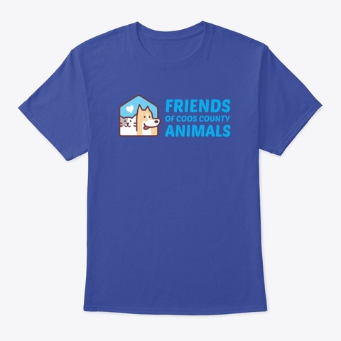 Foccas T Shirt Deep Royal T-Shirt Front