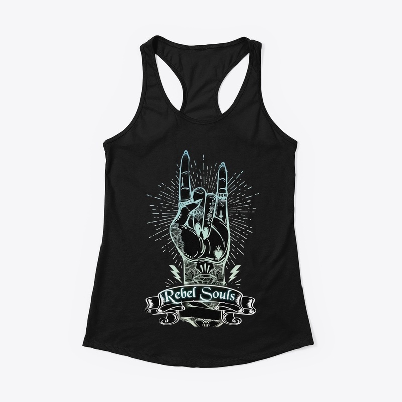 REBEL SOULS Horns & Confetti Blk Design