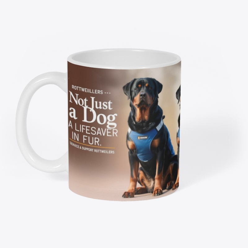"Not Just a Dog — A Lifesaver in Fur."