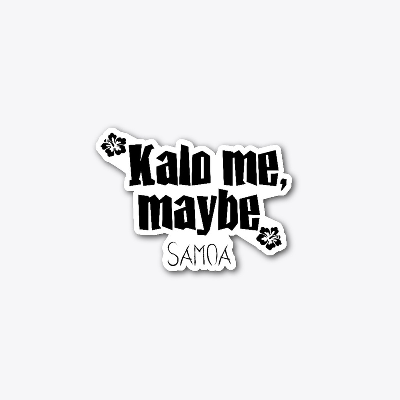 Kalo Me, Maybe Black Letters