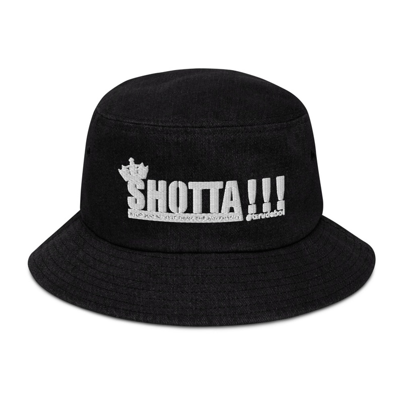SHOTTA !!! Denim Bucket Hat