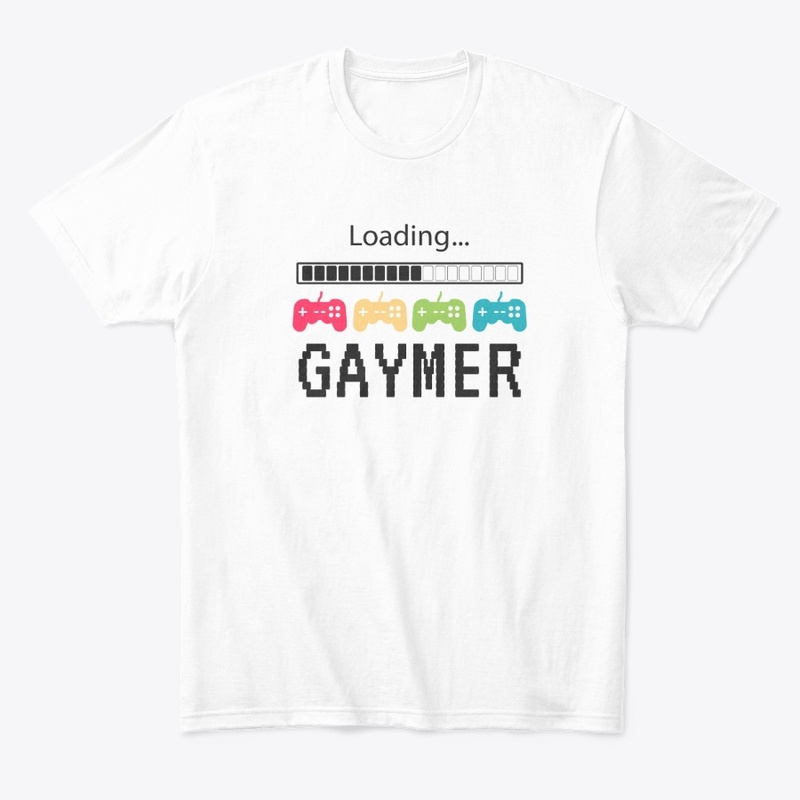 Gaymer T-shirt - White
