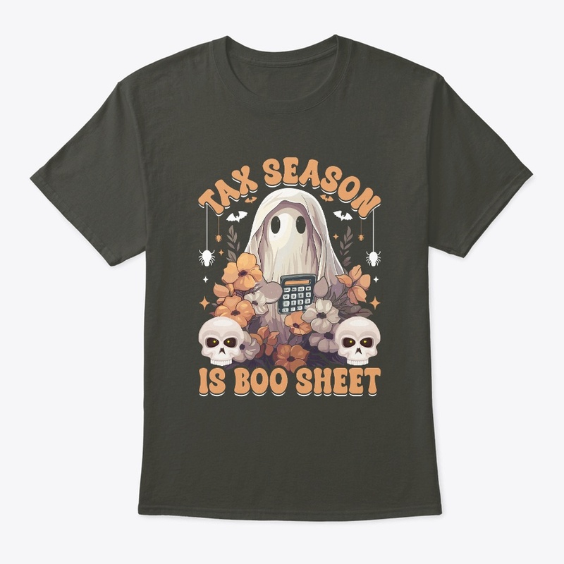 Funny Ghost Tax Season Halloween Shirt