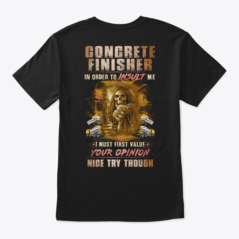 Tough Concrete Finisher Hoodie 