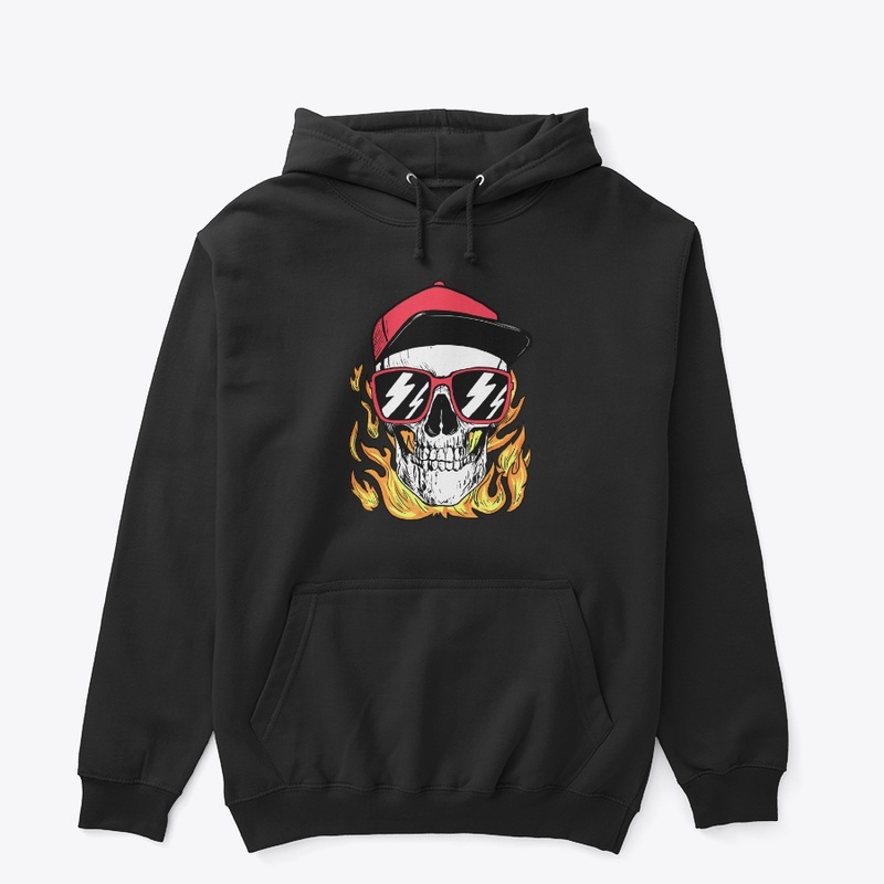 Flaming Skull