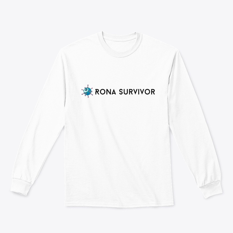 White Unisex Long Sleeve