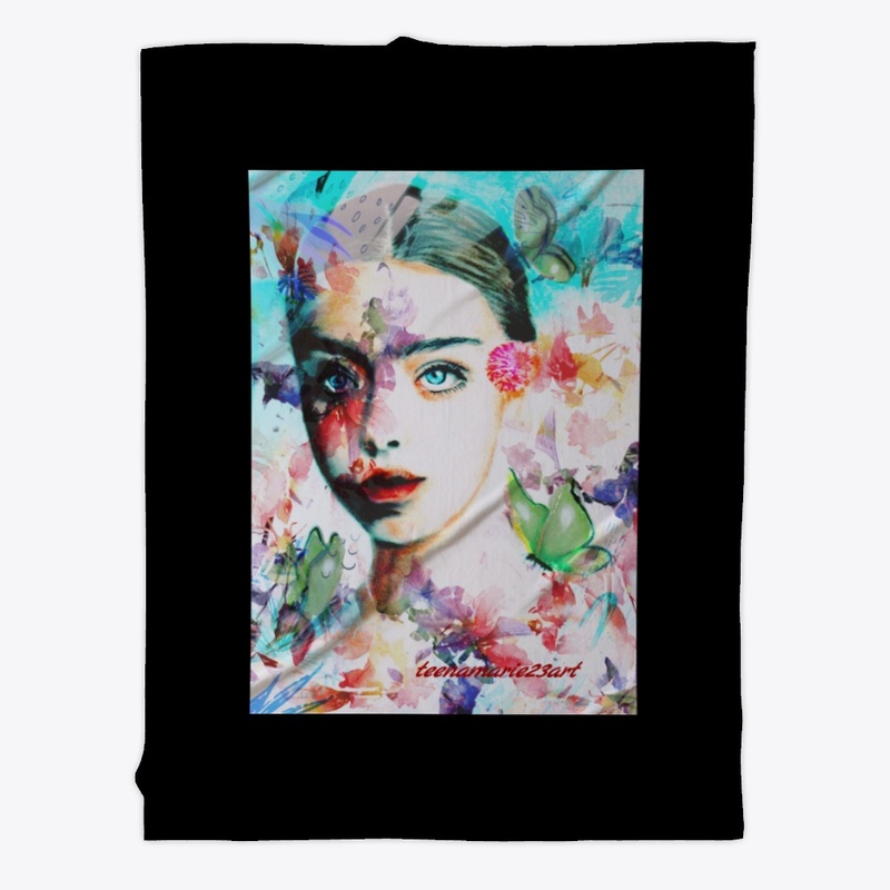 Girl in flowers