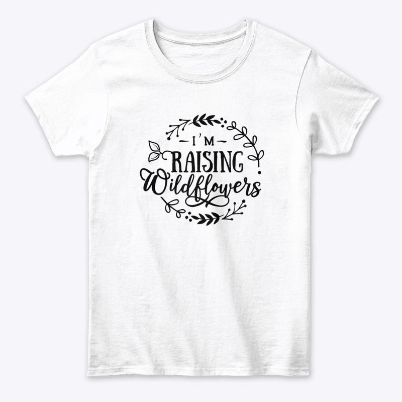 I'm raising Wildflowers wreath