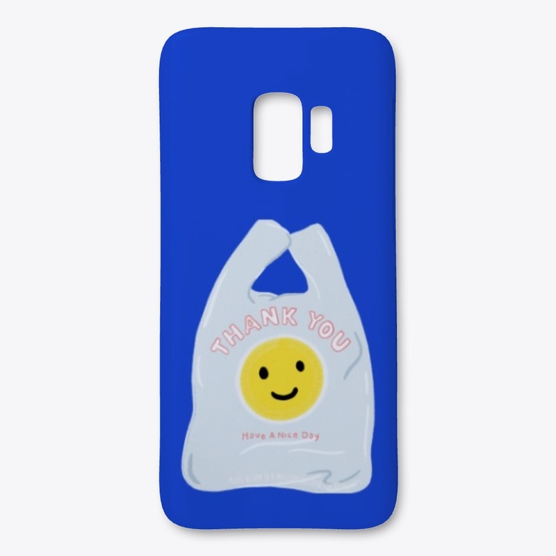 Simple Plastic Grocery Bag Halloween