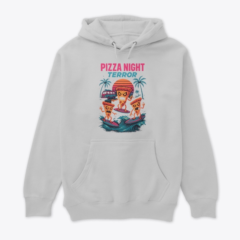 Pizza Night Terror 80s Retro