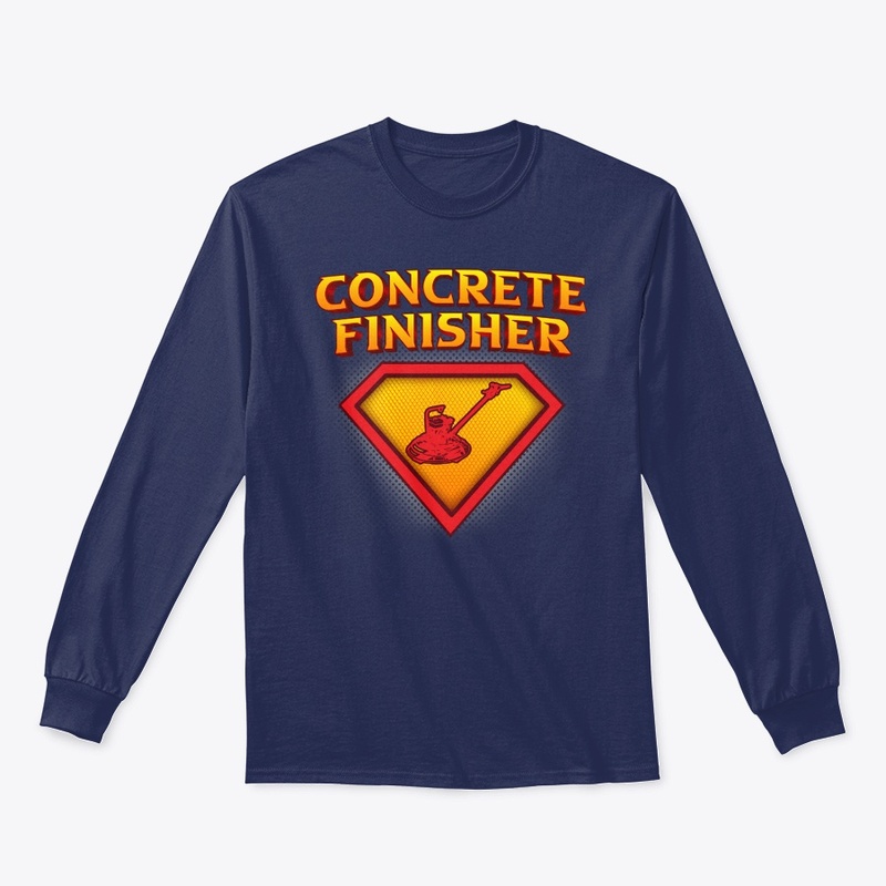 Cool Superhero Concrete Finisher Life