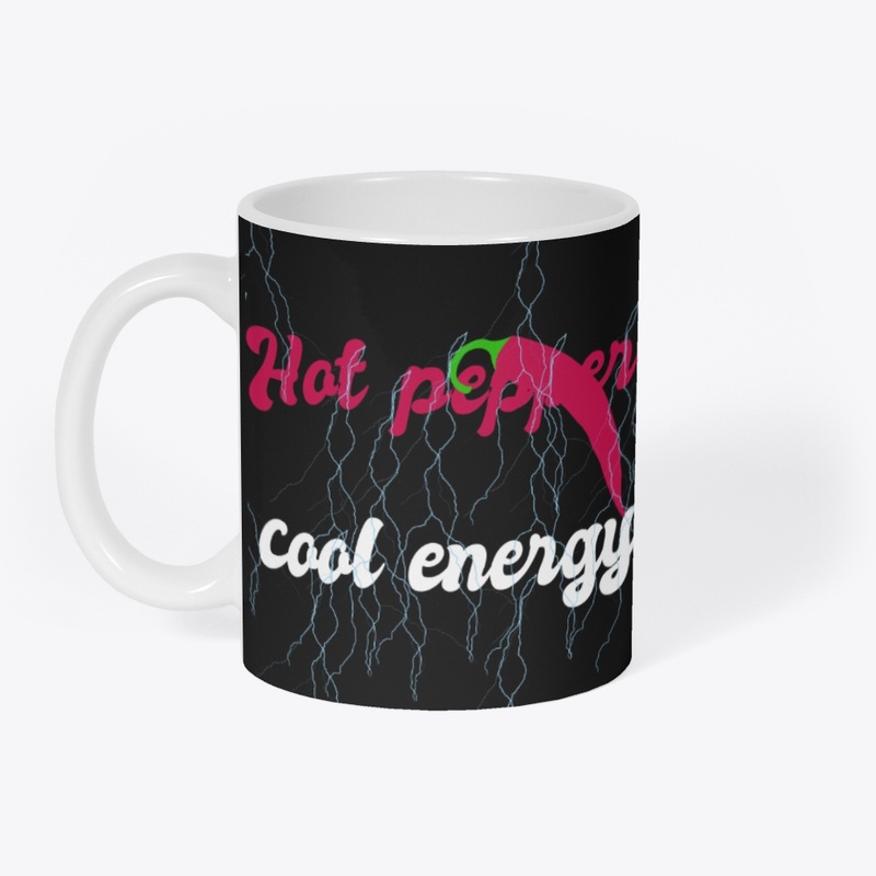 Hot Pepper, Cool Energy typography 