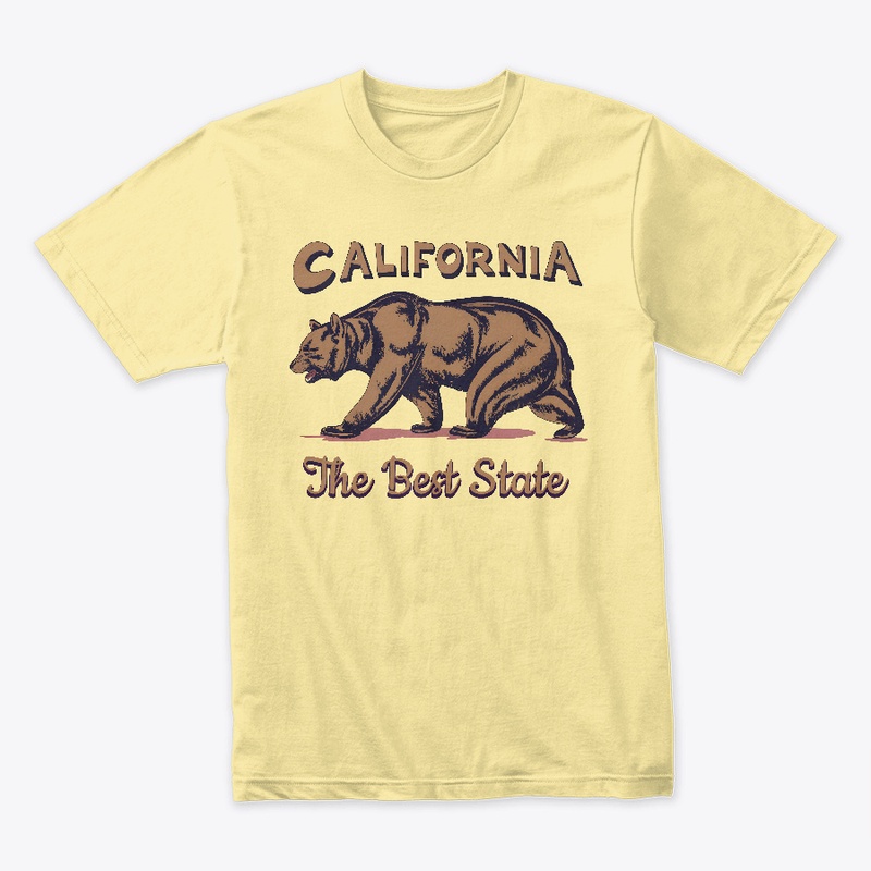 California The Best State T-shirt