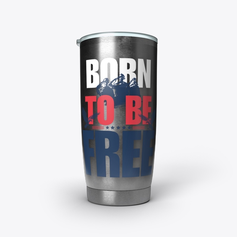 "Born Free: Patriot Pride Tee"