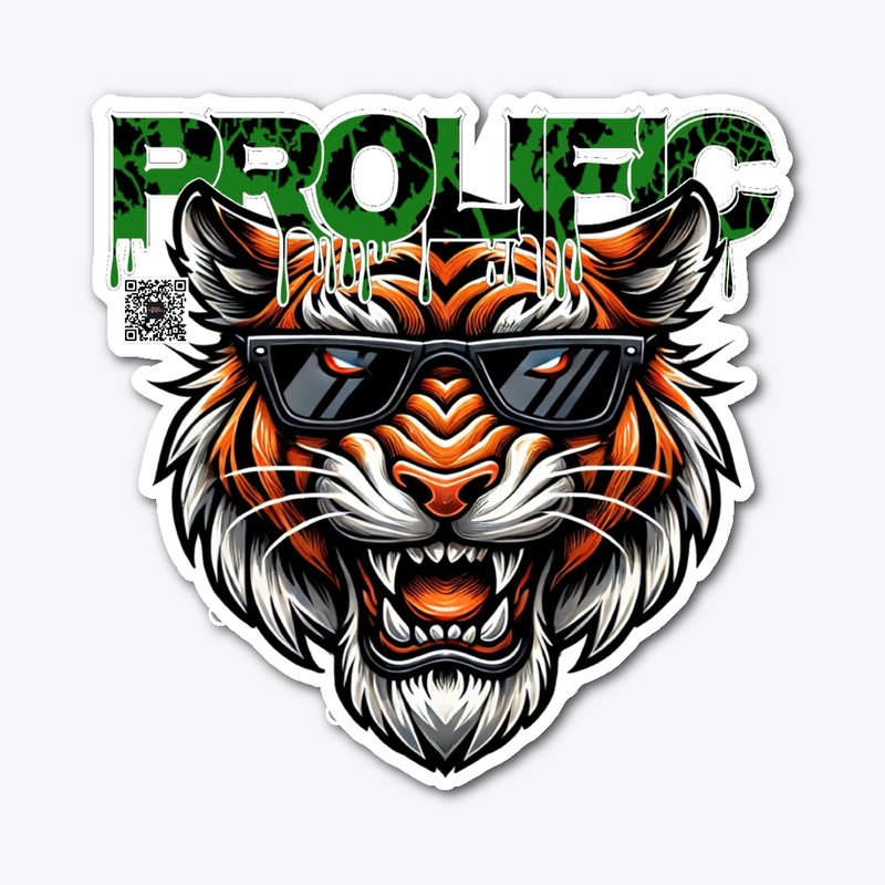 PROLIFIC JUNGLE LOGO - TIGER