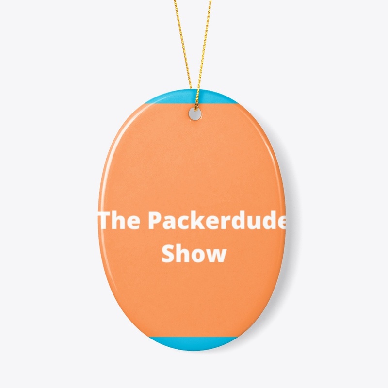 The Packerdude Show Ceramic Ornament