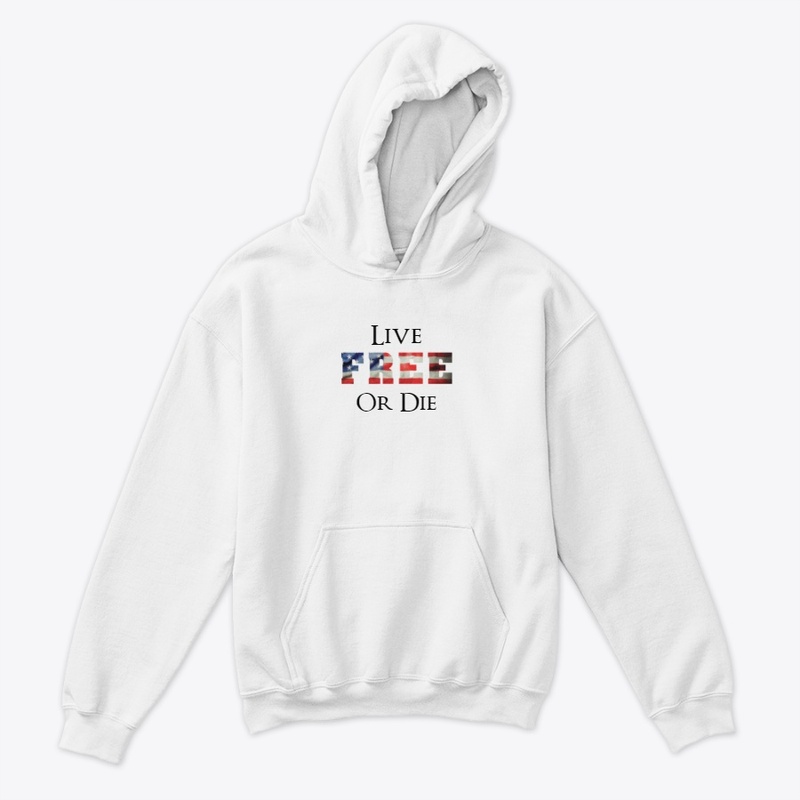 Live Free or Die (White)