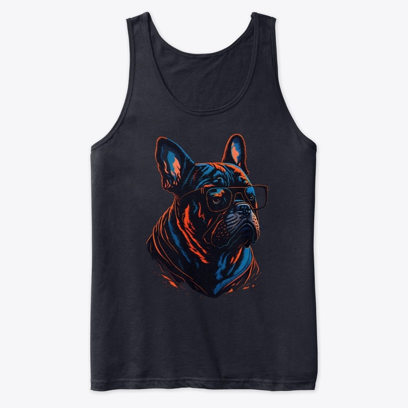 French Bulldog with a Serious Stare