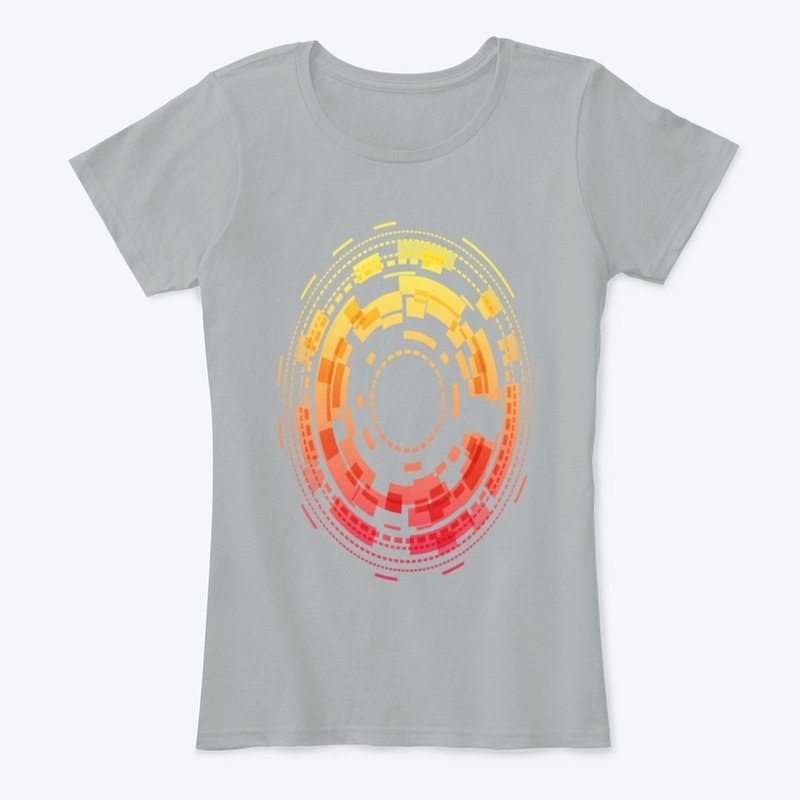 Colorful Circle of Life Tee