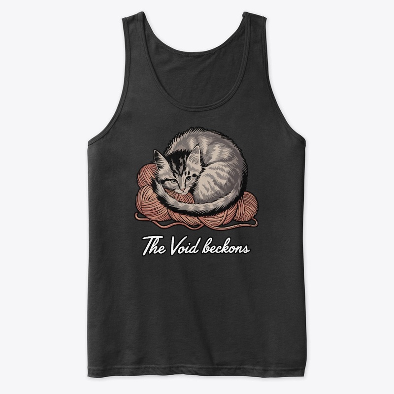  The Void Beckons Cute Cat Dark Humor