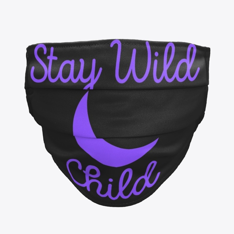 stay wild crescent moon child