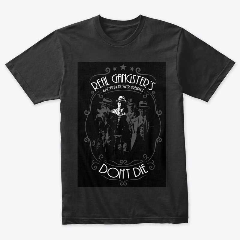 Craze Uk |  Real Gangsters Dont Die Tees