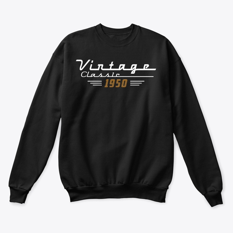 Vintage Classic 1950 Birthday Tee Shirt