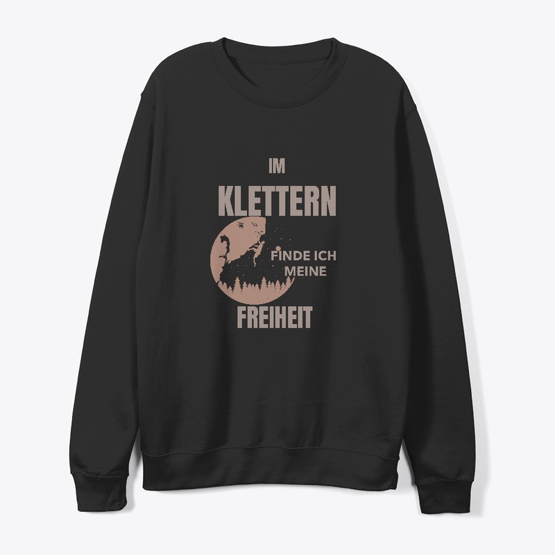 Im Klettern Finde Ich Meine Freiheit