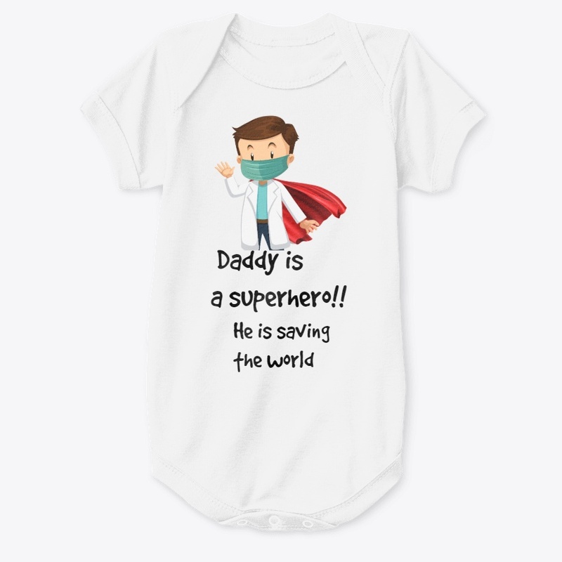 Daddy is a superhero