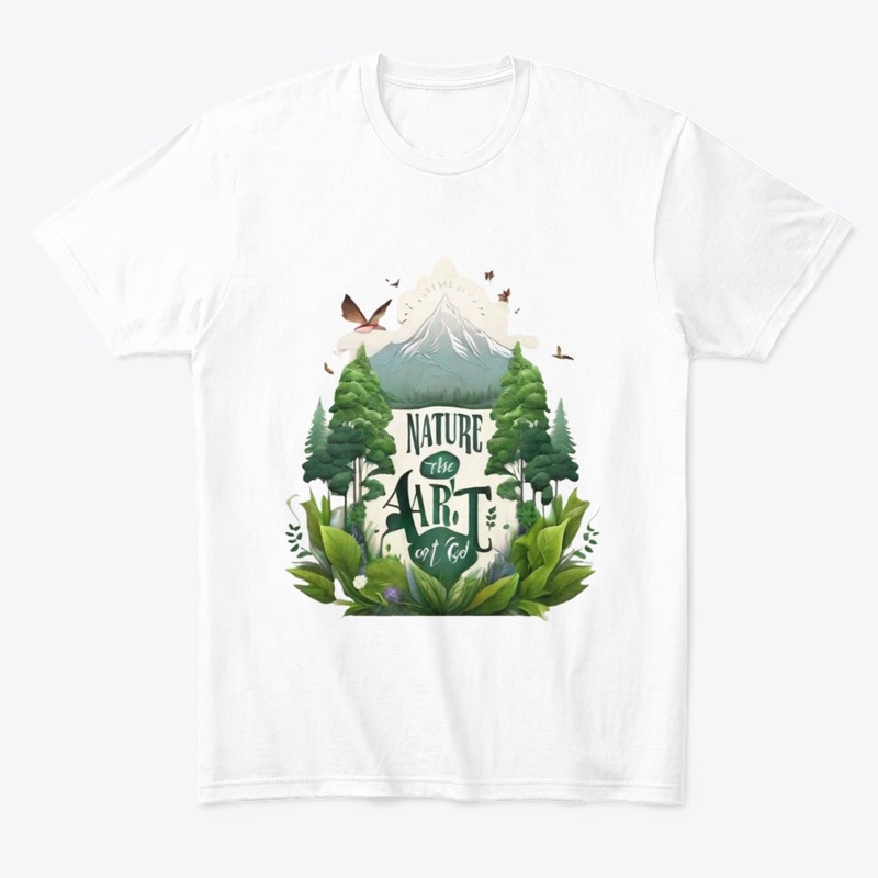 Nature is the art of God Shirts