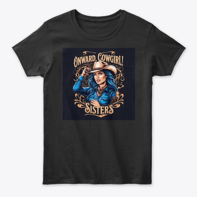Cowgirl T-shirt Design