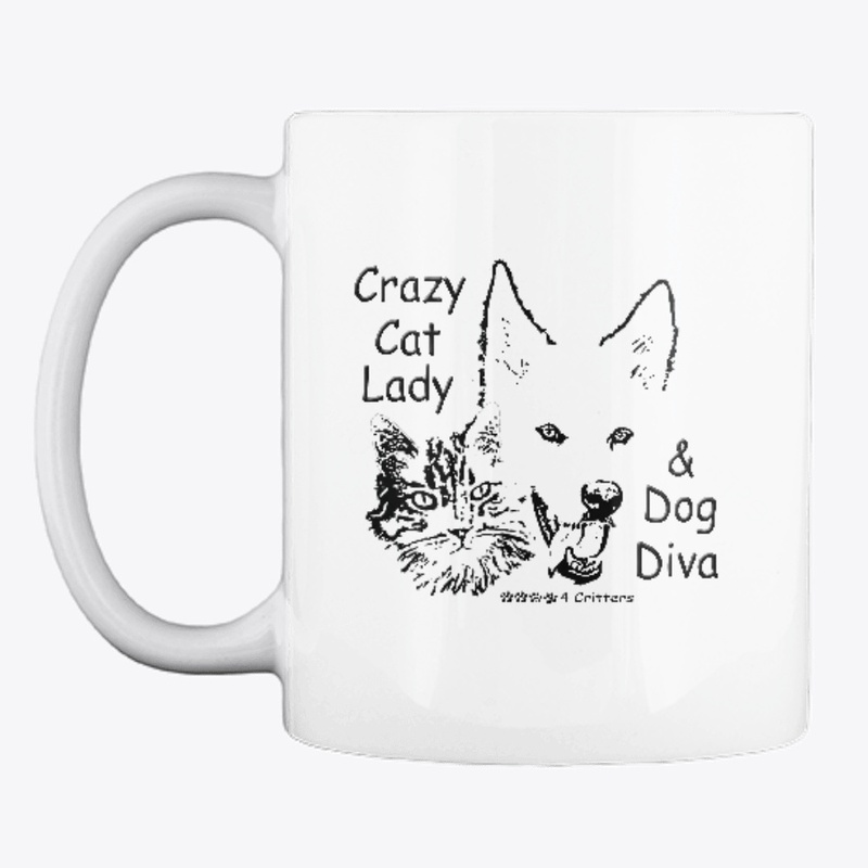 Crazy Cat Lady Dog Diva