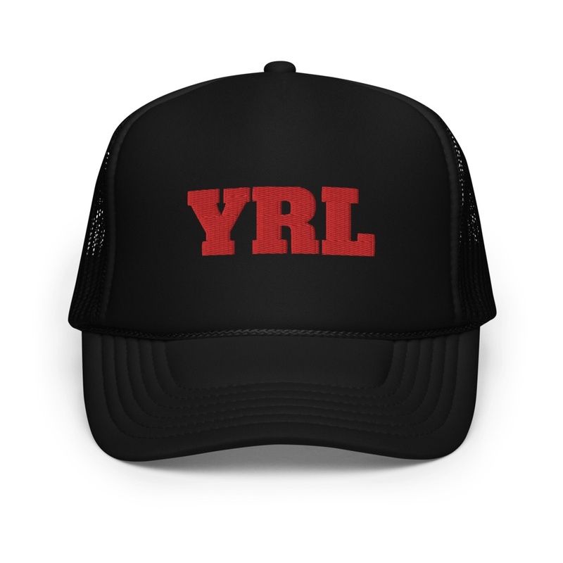YRL red form hat