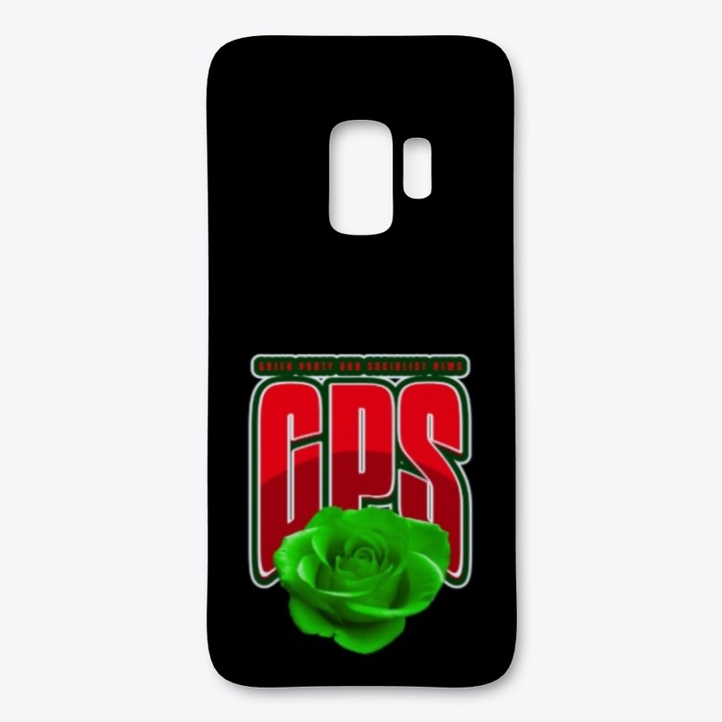 GPS - Red with green rose