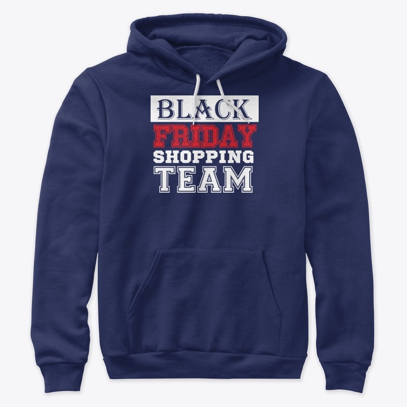 t-shirt for black friday shopping team