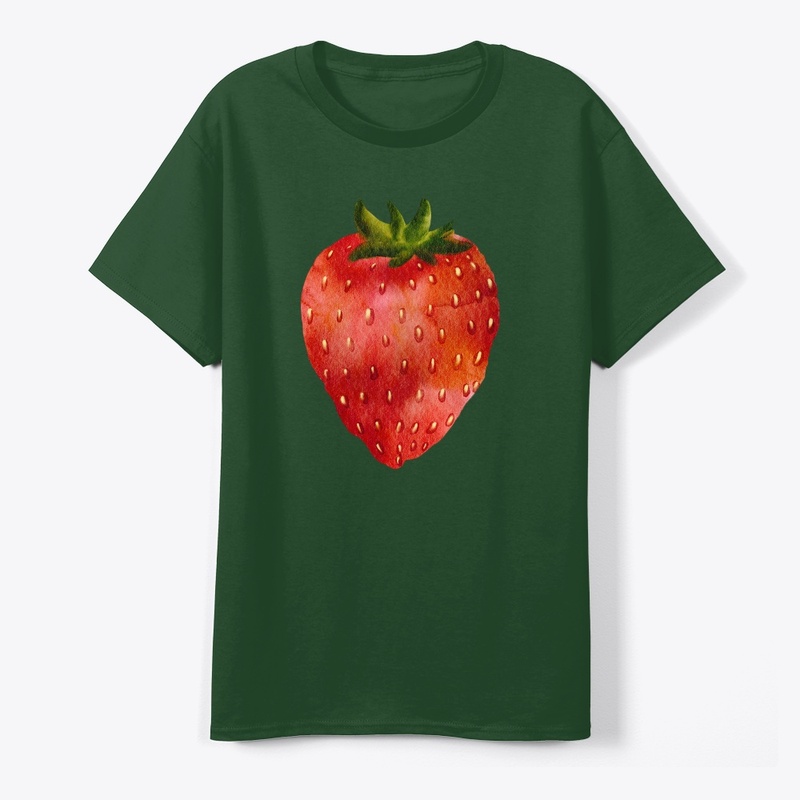 Strawberry Watercolor