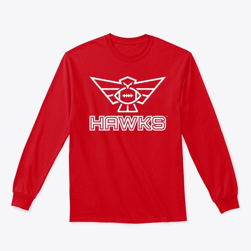 Hawks Football Long Sleeve T