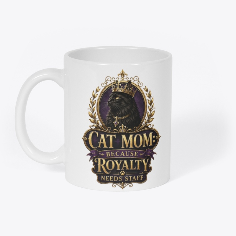 Royal Cat Mom Merch Set