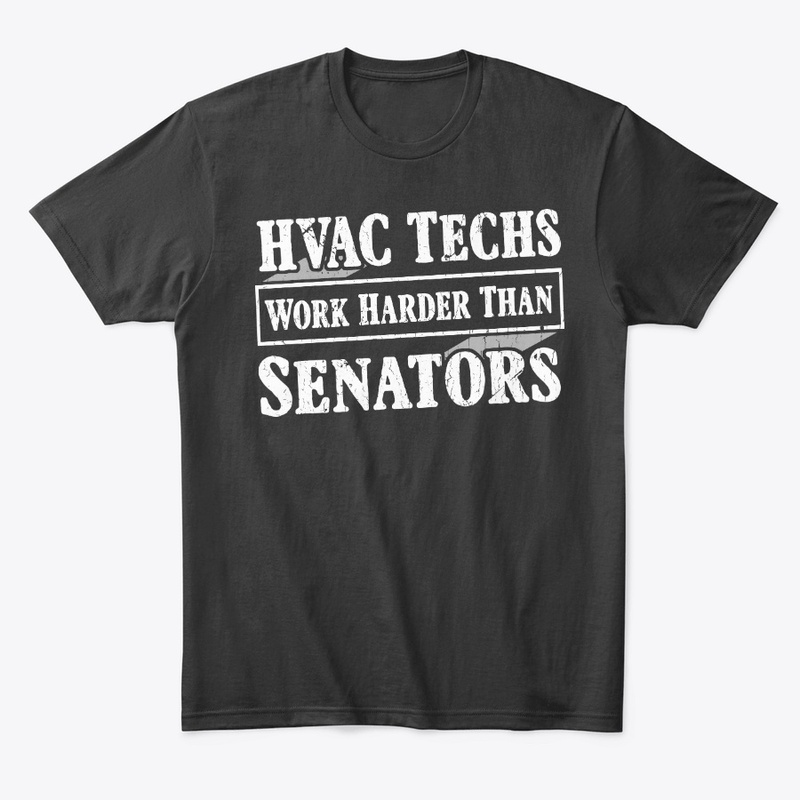 Funny HVAC Technician Gift Work Harder