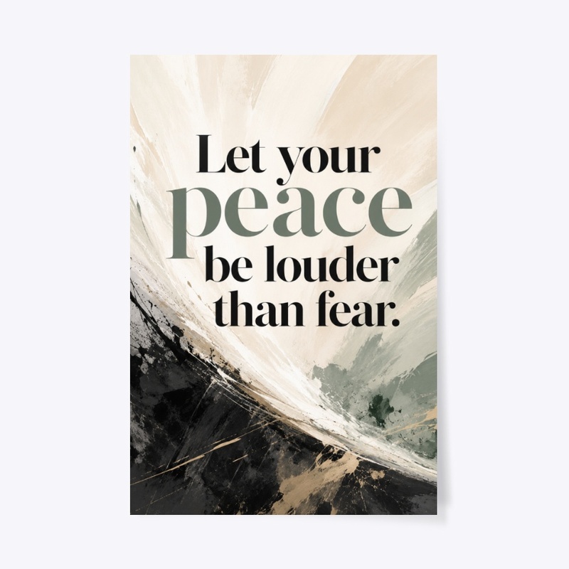 Choose Peace Quote Art