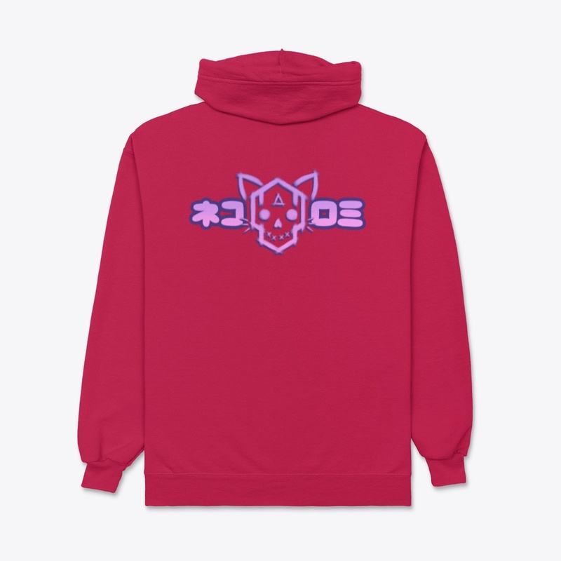 Neko Pink Hoodie