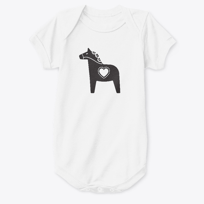 The black Dalahorse