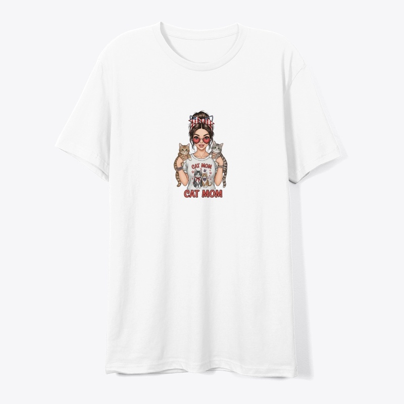 Cat Mom Life - Cute Feline Lover