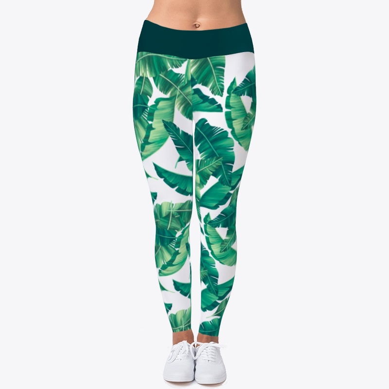 Banana leaf Leggings | Fitness Clothes