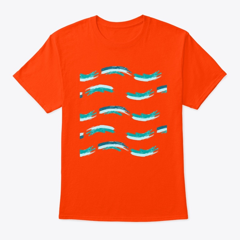 ARTISTIC WAVES PATTERN. 