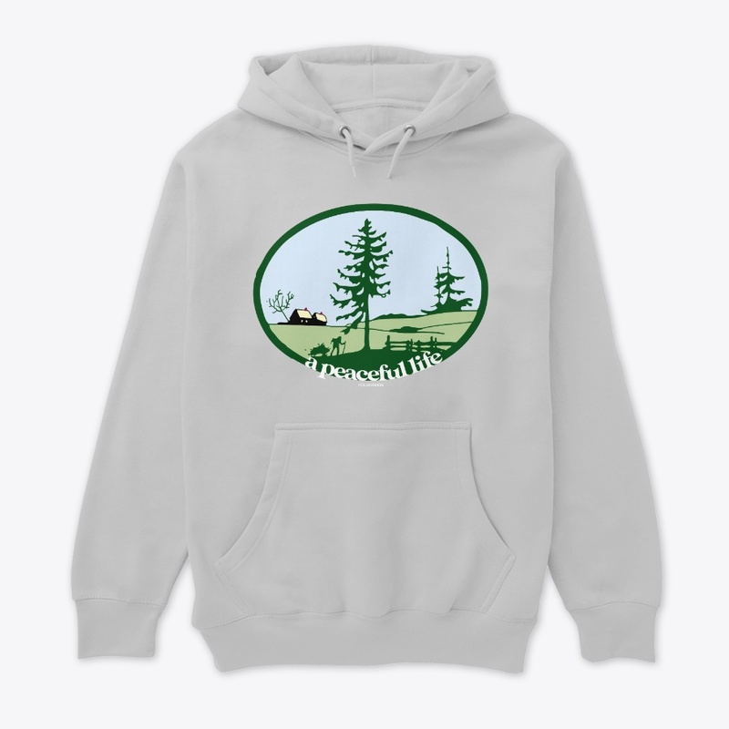A PEACEFUL LIFE PREMIUM HOODIE