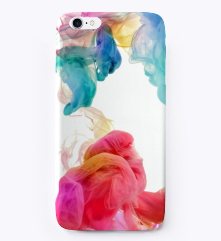 Colorful smoke design 