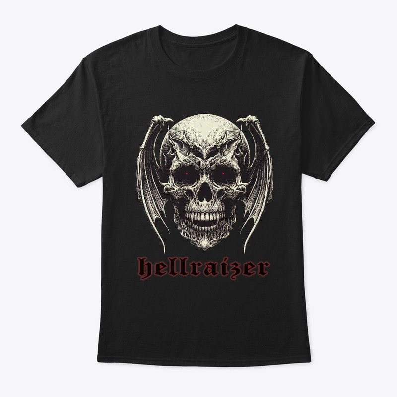 HellRaizer Winged Vampire Skull
